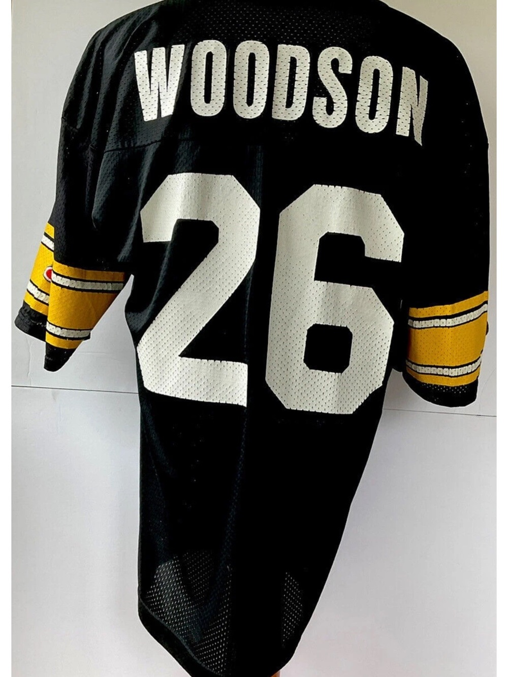 Vintage 90’s Champion Pittsburgh Steelers Rod Woodson Jersey Size Large